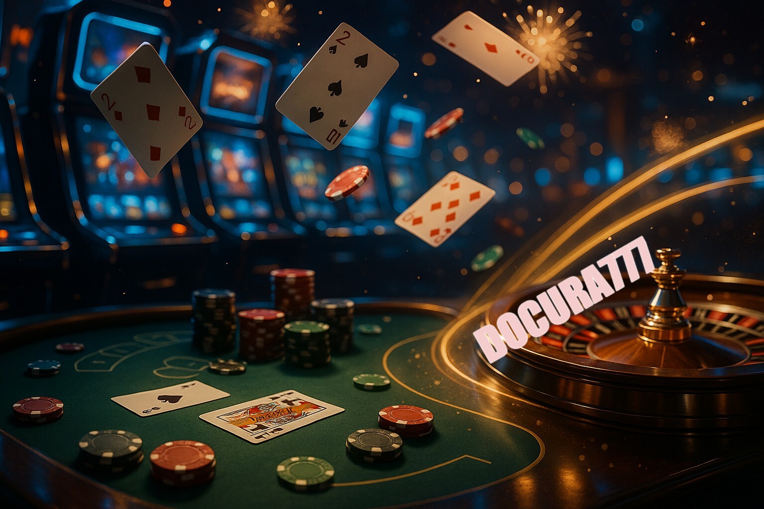 Jogos emocionantes no DOCURA777